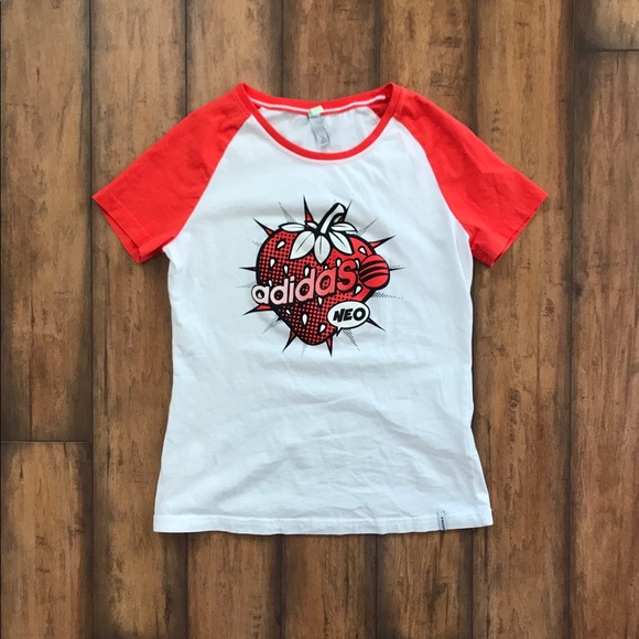 adidas Tops - Adidas Neo Strawberry Shirt
